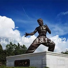 李小龍銅雕，廣場李小龍銅雕