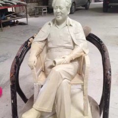 漢白玉毛主席石雕，廣場(chǎng)石雕