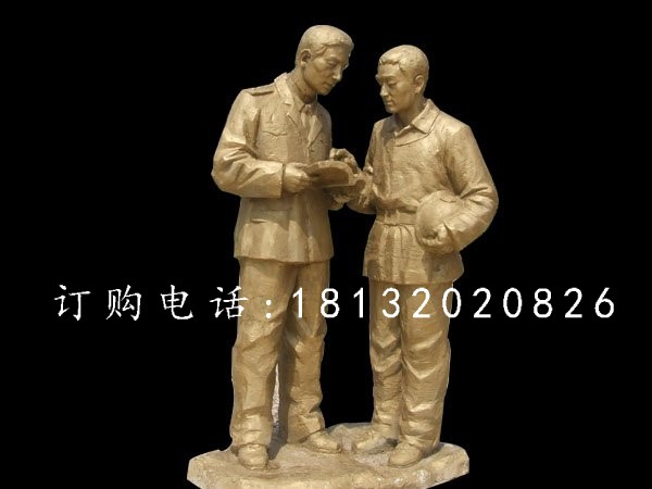 玻璃鋼消防部隊(duì)雕塑，玻璃鋼消防隊(duì)員