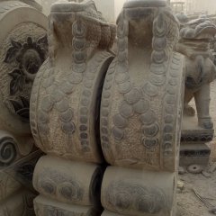 金蟾石雕門墩，仿古石門墩，石雕抱鼓石
