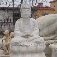 釋迦牟尼石雕，大理石佛像雕塑