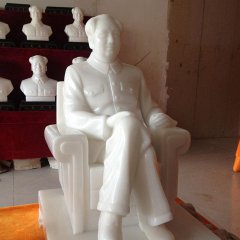 漢白玉偉人雕塑，毛主席石雕