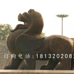 貔貅銅雕，廣場神獸銅雕