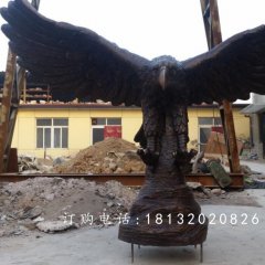 雄鷹展翅銅雕，廣場銅雕鷹
