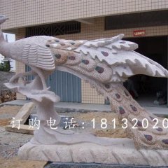孔雀石雕，公園動(dòng)物石雕