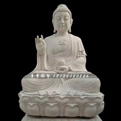 如來佛石雕，大理石佛像雕塑