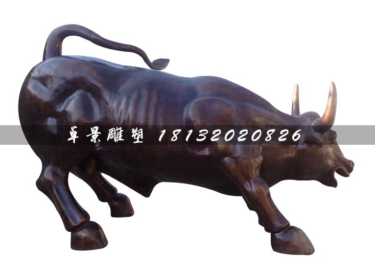 華爾街銅牛，廣場(chǎng)動(dòng)物銅雕 (1)
