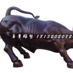 華爾街銅牛，廣場動物銅雕
