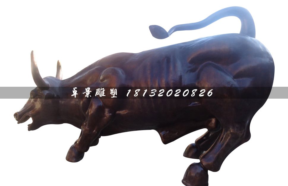 華爾街銅牛，廣場(chǎng)動(dòng)物銅雕 (2)