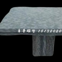 石雕方桌，大理石方桌雕塑