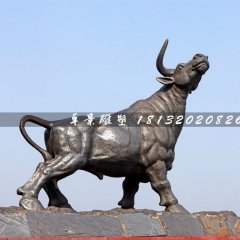 銅牛雕塑，廣場(chǎng)動(dòng)物銅雕