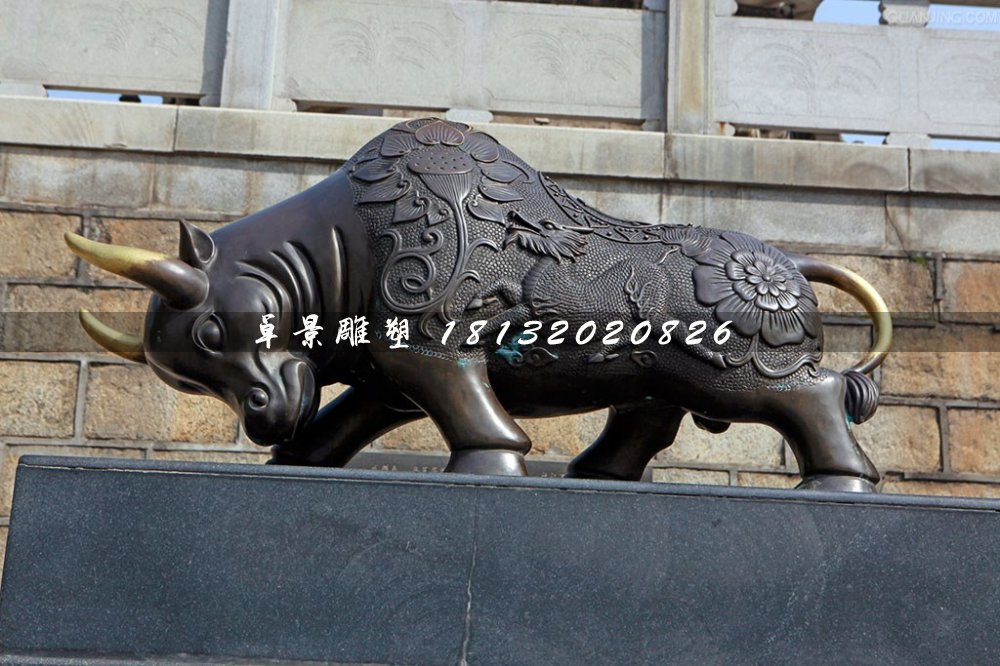 拓荒牛銅雕,廣場(chǎng)銅牛雕塑