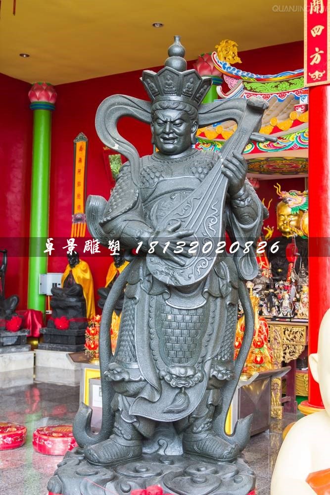持國天王銅雕，四大護(hù)法銅雕