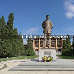 毛主席站像銅雕，廣場偉人銅雕