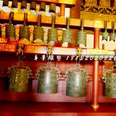 青銅編鐘雕塑，仿古編鐘雕塑