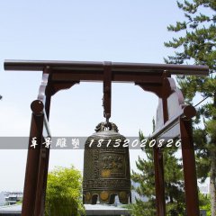 銅鐘，黃銅鐘，廣場銅鐘雕塑