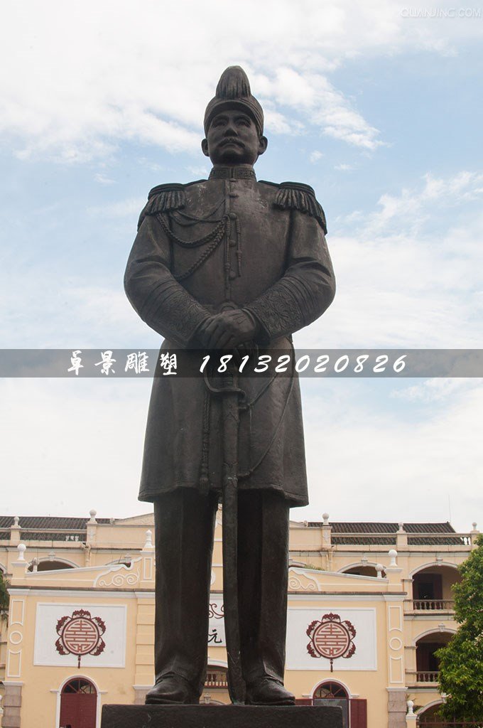 偉人銅雕，孫中山銅雕