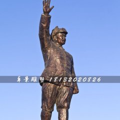 楊得志銅雕，革命戰(zhàn)士銅雕