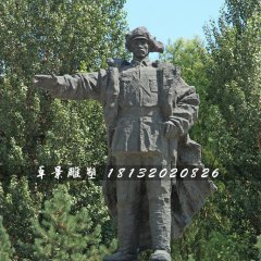 楊靖宇將軍銅雕，抗戰(zhàn)烈士銅雕