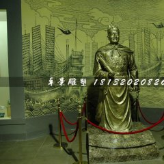 鄭和銅雕，古代英雄銅雕