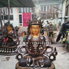 長壽佛銅雕，寺廟銅佛像