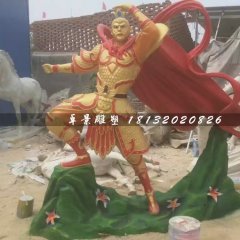 玻璃鋼孫悟空雕塑，西游記雕塑