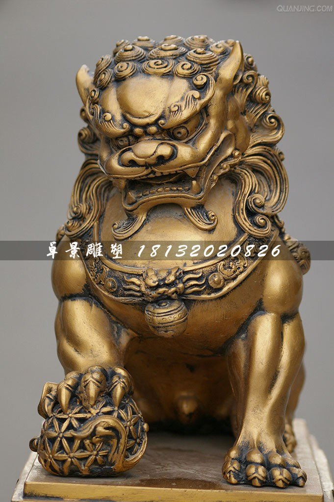 北京銅獅子，鑄銅獅子