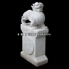 招財(cái)貔貅石雕，大理石貔貅