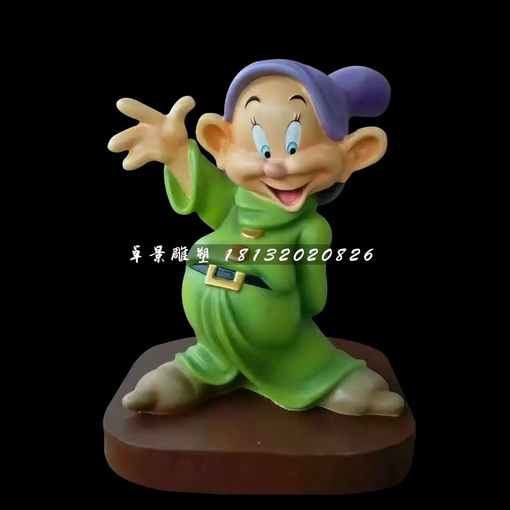 玻璃鋼小矮人雕塑，卡通人物雕塑 (1)