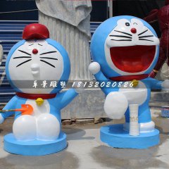 多啦a夢(mèng)雕塑，卡通動(dòng)漫雕塑