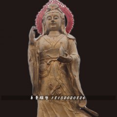銅觀音雕塑，立式觀音菩薩銅雕