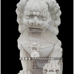 北京獅石雕，小型石獅子雕塑