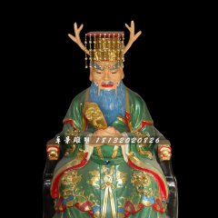 龍王雕塑，玻璃鋼彩繪神仙雕塑
