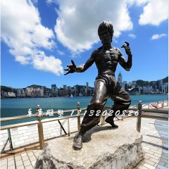 李小龍銅雕，電影明星銅雕