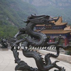 神龍銅雕，神獸銅雕