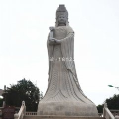 媽祖石雕，廣場神仙石雕