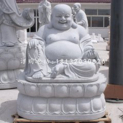 彌勒佛石雕，大肚彌勒佛石雕