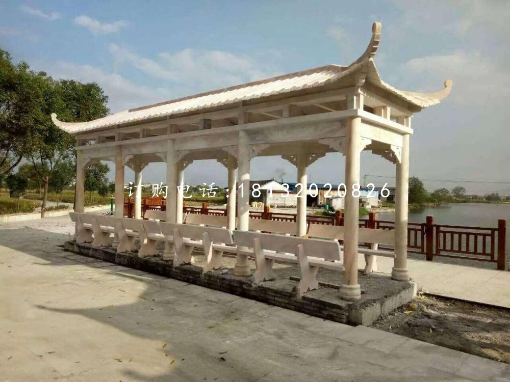 長(zhǎng)廊石雕,公園長(zhǎng)廊石雕