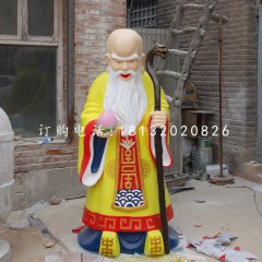 南極仙翁雕塑，玻璃鋼老壽星