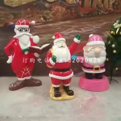 玻璃鋼圣誕老人，卡通人物