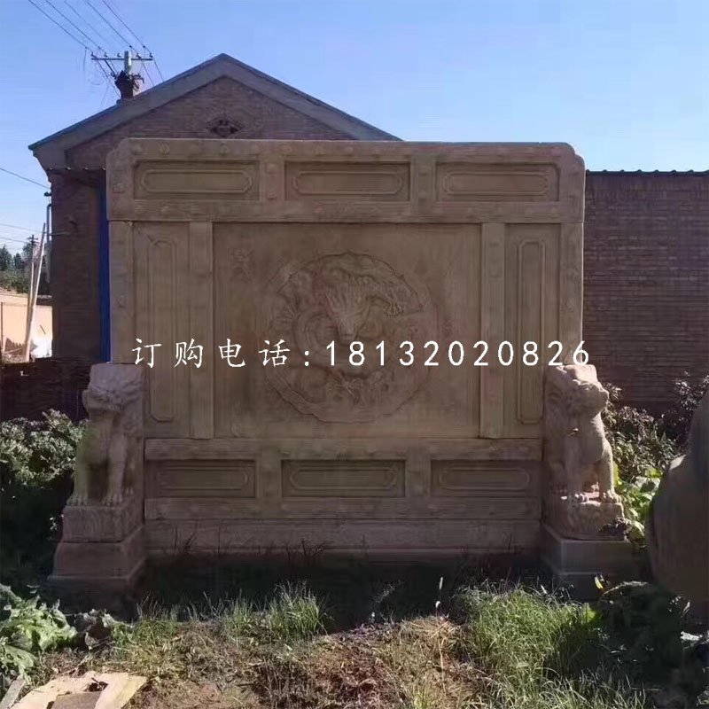 石雕屏風(fēng),仿古景觀石雕
