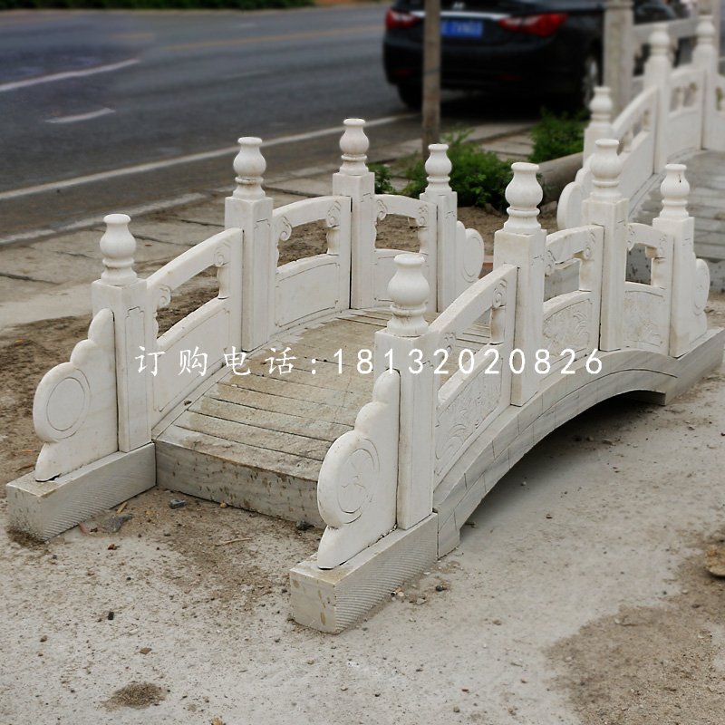 石拱橋，大理石橋雕塑