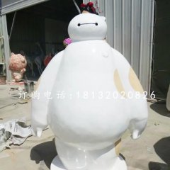 玻璃鋼大白雕塑，電影角色雕塑