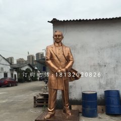 孫文銅雕，廣場偉人銅雕