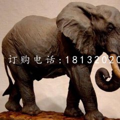 大象雕塑，銅雕大象
