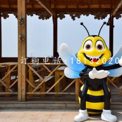 蜜蜂雕塑，玻璃鋼卡通動(dòng)物