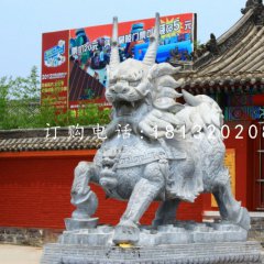 麒麟石雕，廣場(chǎng)神獸石雕