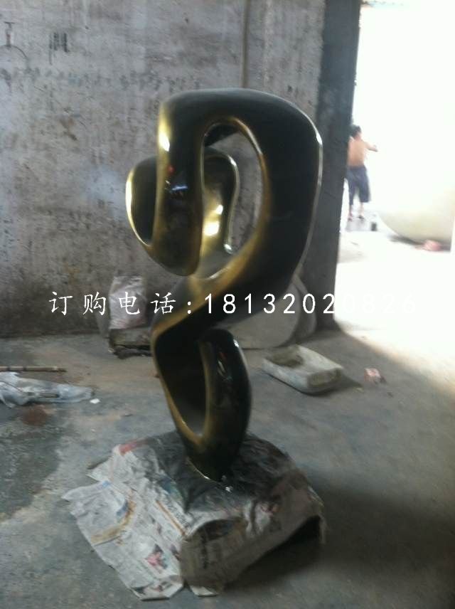 抽象雕塑，公園景觀銅雕