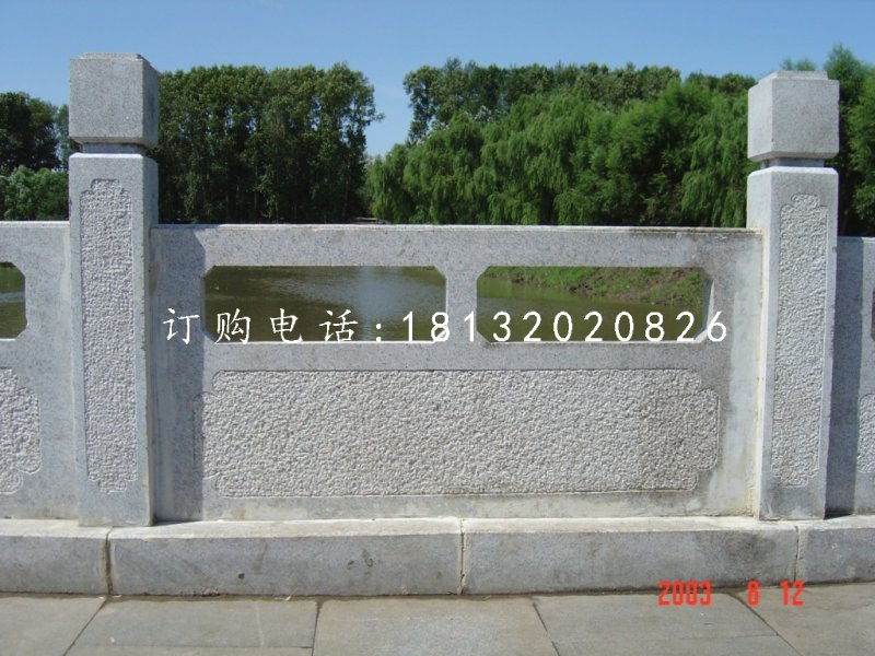 公園石欄板，大理石欄板