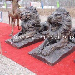 匯豐獅銅雕，銅雕西洋獅